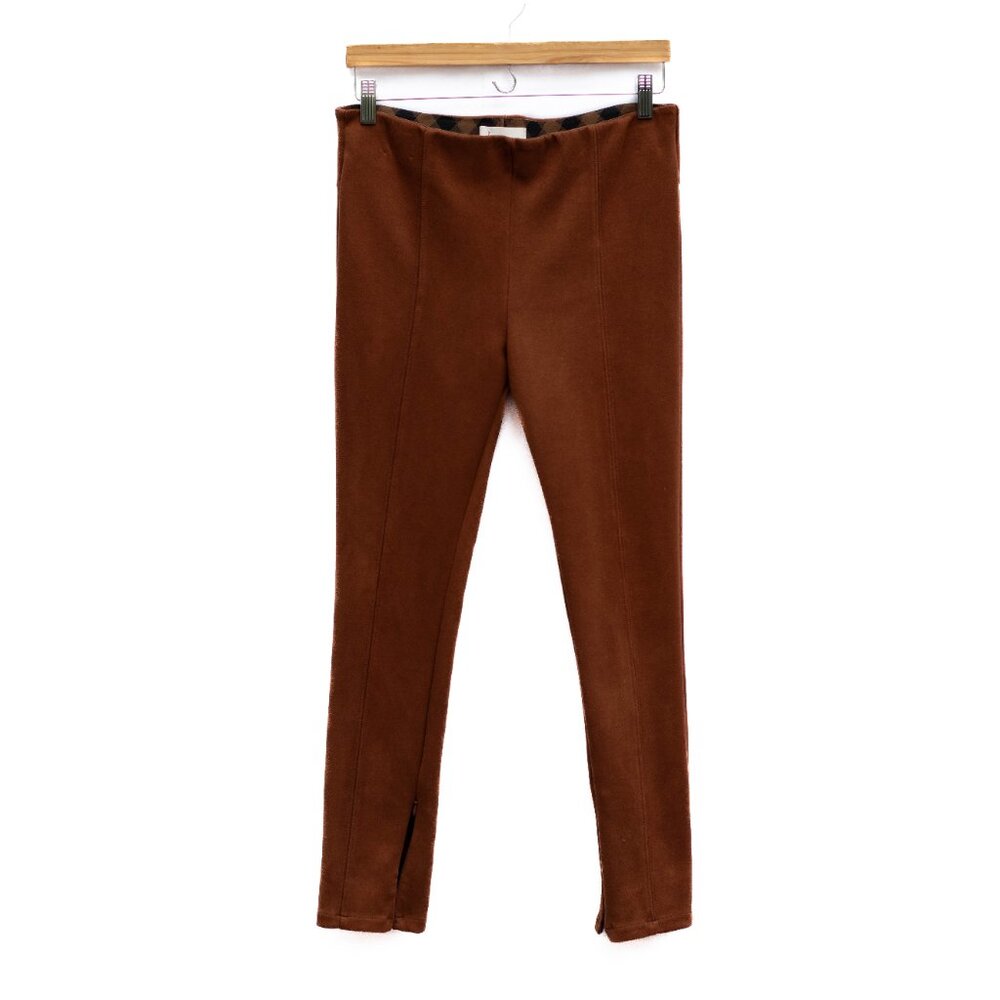 Anthropologie Faux Leather Pants Brown Women’s 30 Stretch Skinny